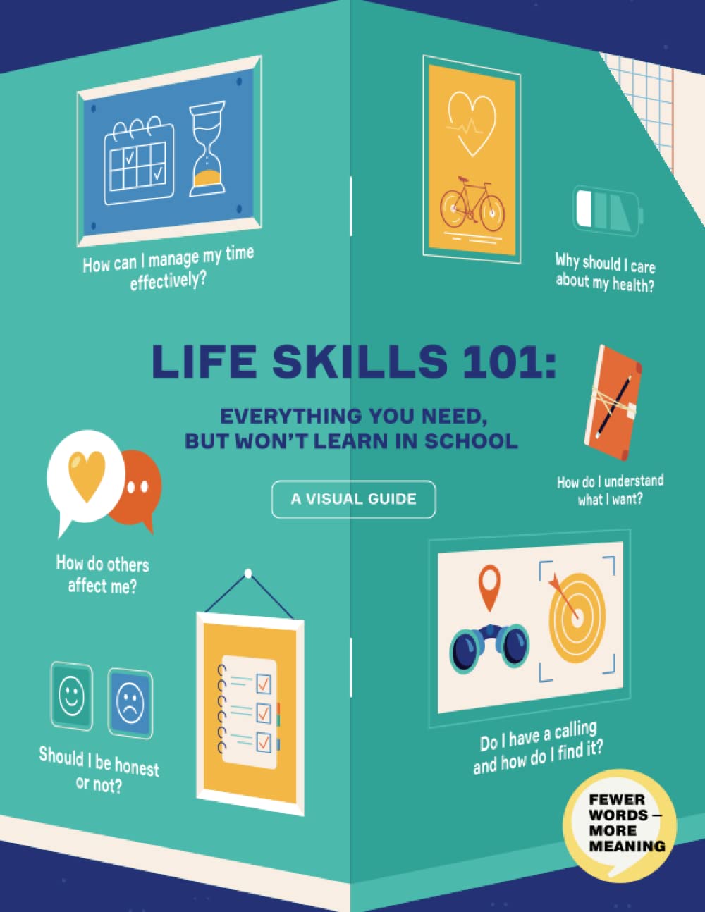 Life Skills 101: All You Need, But Won’t Learn in School. Essential Life Skills For Teens Told Through Infographics. Books For Teens on Social Skills ... Personalities (Life Skills 101 For Teens)